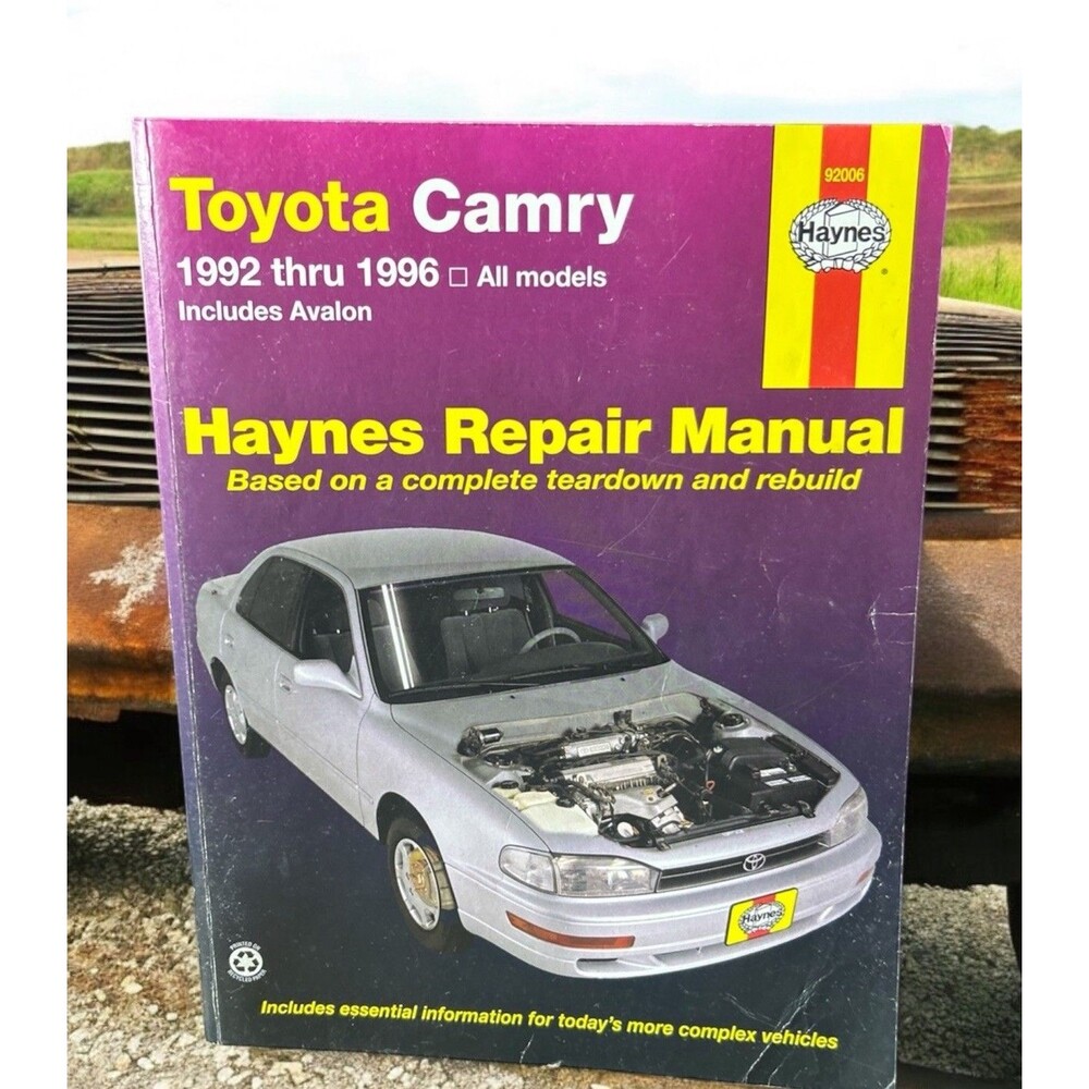 Toyota Camry 1992-1996 Haynes 92006 Repair Manual All Models Includes Avalon Vtg